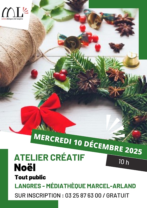 ATELIER CRÉATIF EN ATTENDANT NOËL