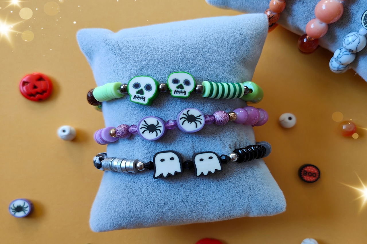 Atelier création de bracelets d'Halloween