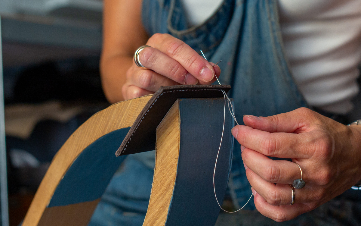 Atelier Maroquinerie - "Bases de la maroquinerie (2)" - Maison des Compagnons du Devoir de Pantin Maison des Compagnons du Devoir de Pantin  Pantin