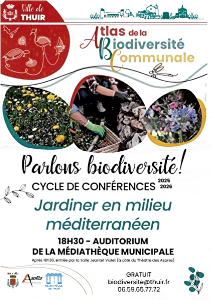 ATLAS DE LA BIODIVERSITÉ COMMUNALE CONFÉRENCE LA GESTION DIFFÉRENCIÉE OU COMMENT PRÉSERVER CADRE DE VIE ET BIODIVERSITÉ?