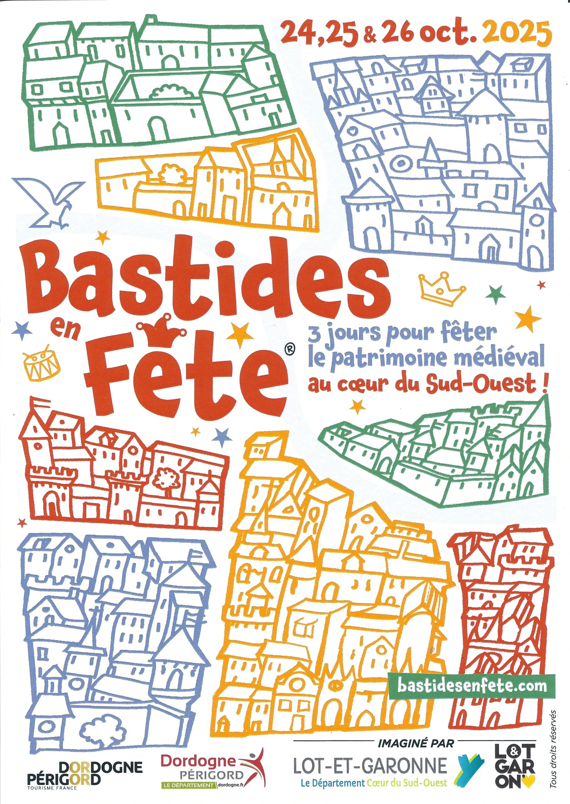 Bastides en fête Repas médiéval