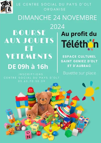 Bourse aux jouets et vêtements