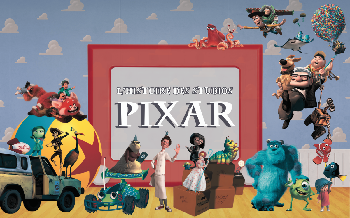 Café ciné # Pixar Médiathèque Françoise Sagan  Paris