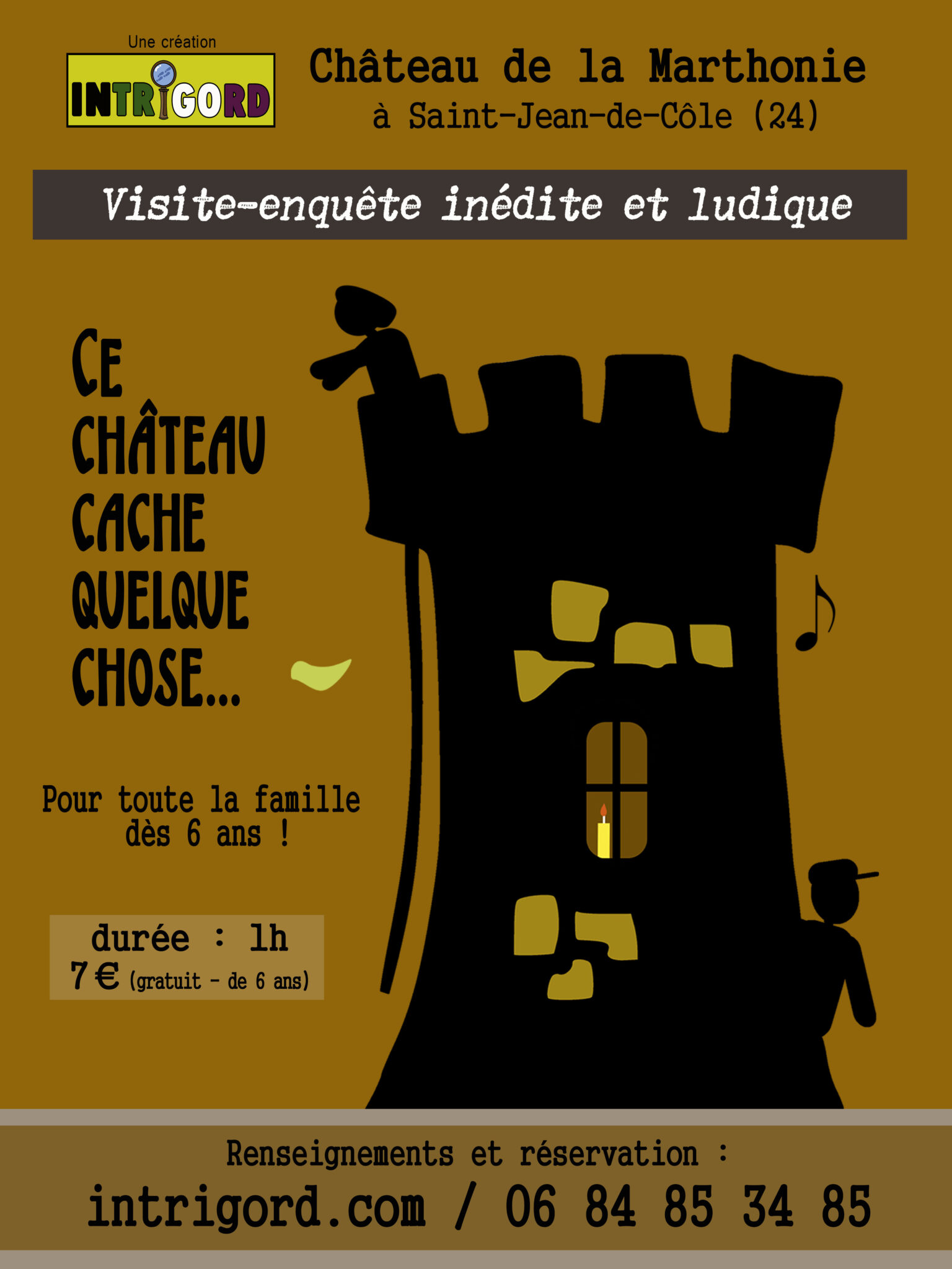 Ce château cache quelque chose La visite-enquête