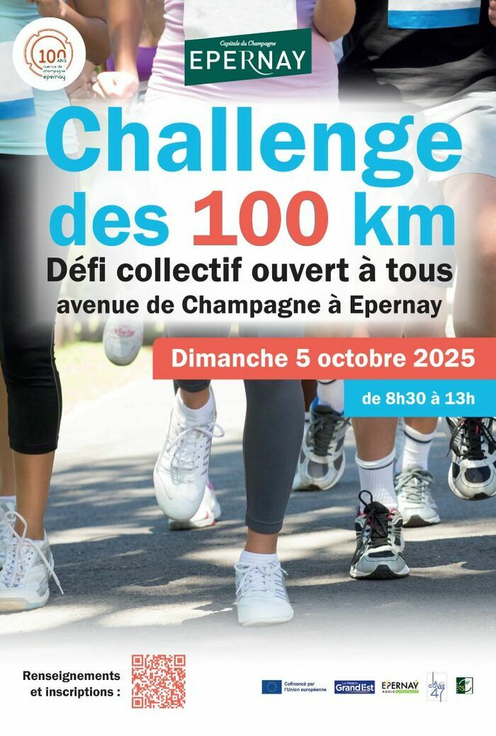 Challenge des 100KM à Epernay Avenue de Champagne Épernay