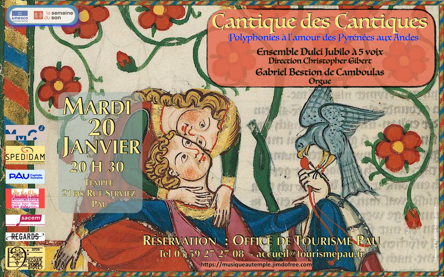 Concert "Cantique des cantiques