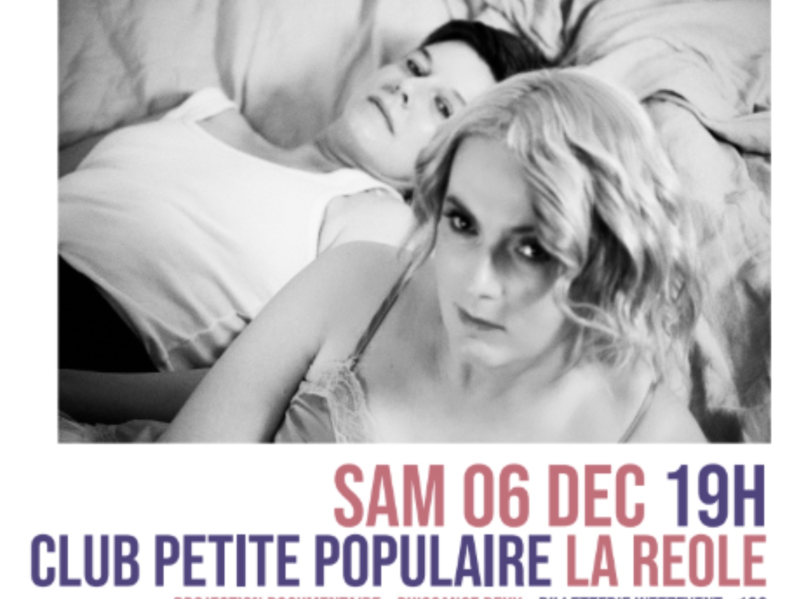 Concert LA REINE GARCON (Folk onirique) et projection documentaire Puissance Deux