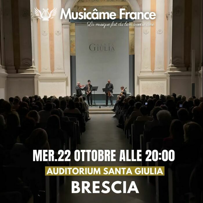 Concerto a Brescia : gli incontri Musicâme Auditorium Santa Giulia Brescia