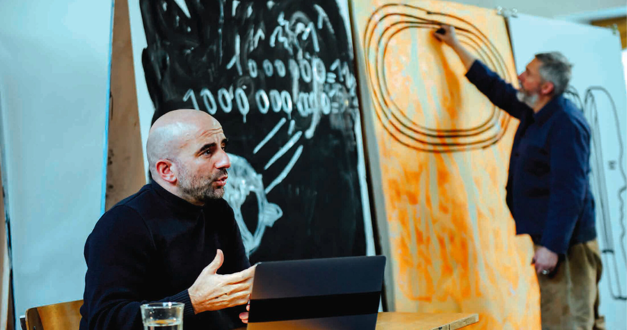 Conférence dessinée L'asymétrie des baratins