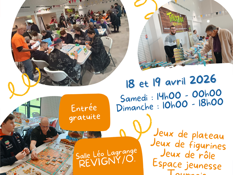 Festival du jeu Faux J'tons et Dés Truqués