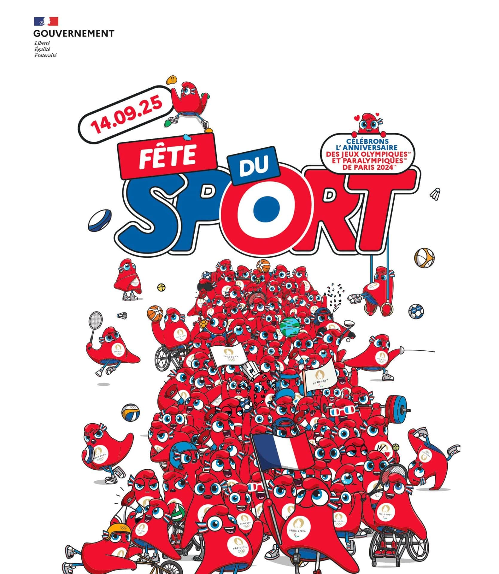 Animations sportives rue de Rivoli