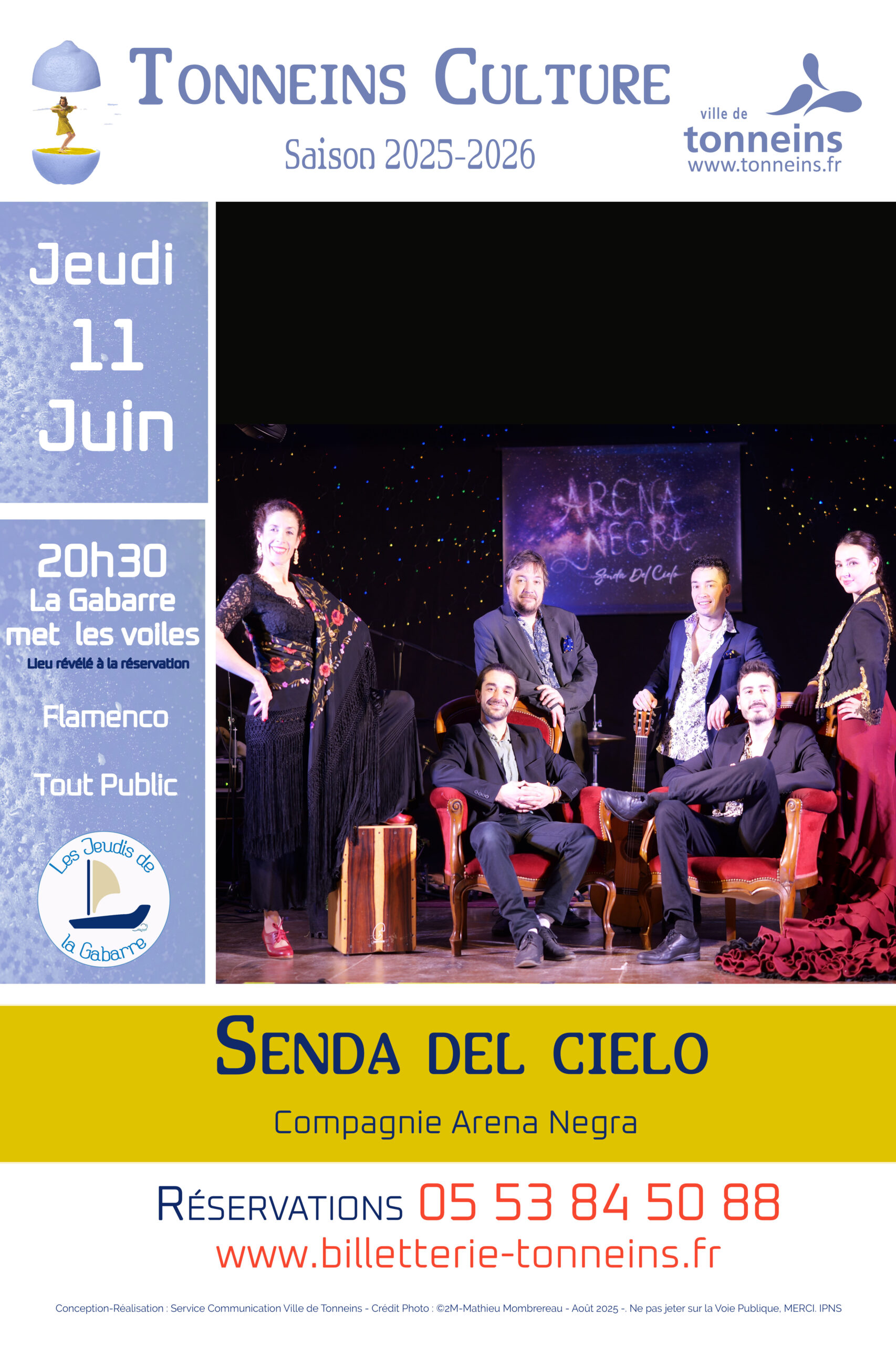 Flamenco "Senda Del Cielo" Arena Negra