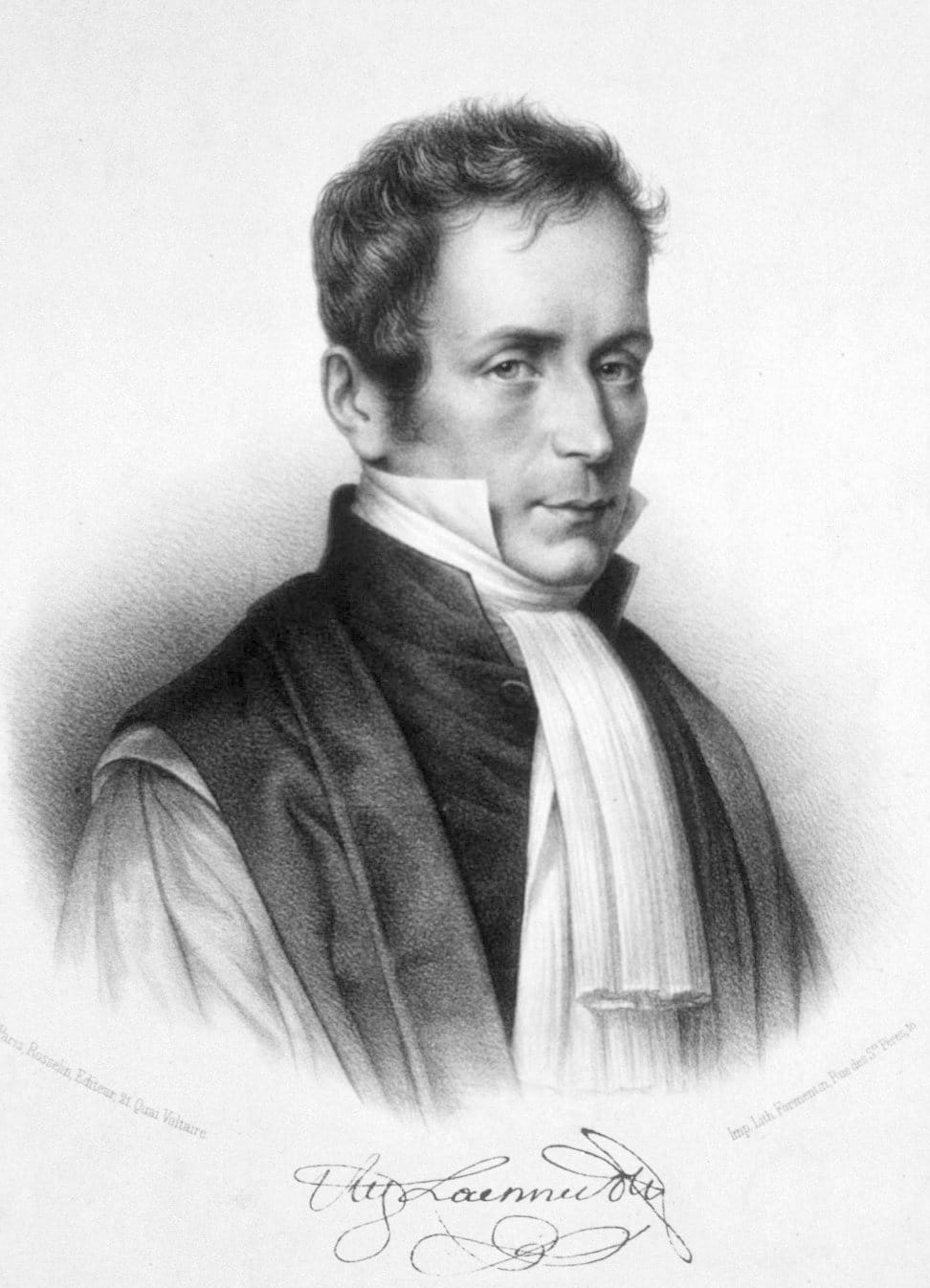 René Laennec, inventeur du stéthoscope