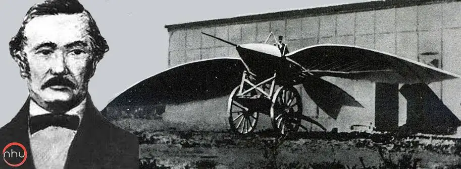 Jean-Marie Le Bris et sa machine volante