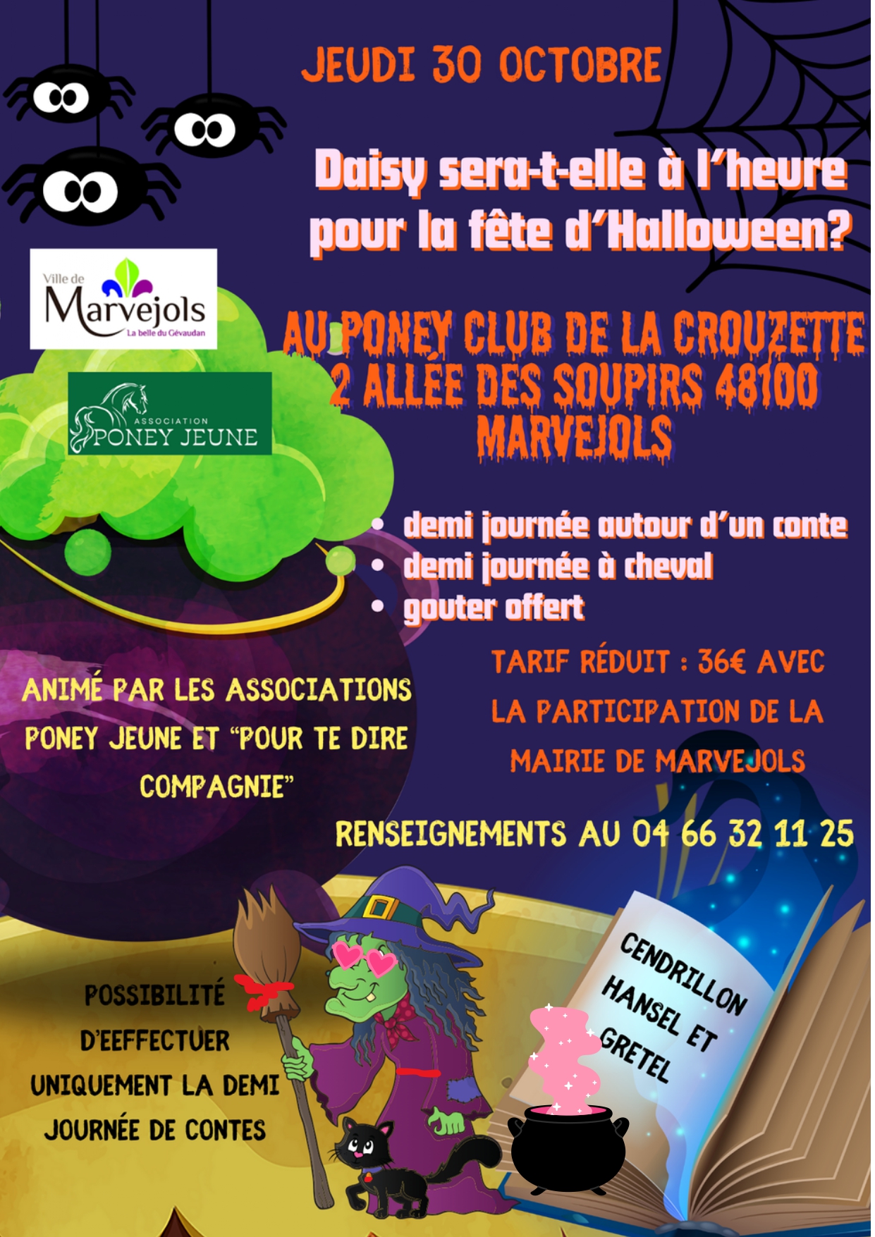 HALLOWEEN AU PONEY CLUB DE LA CROUZETTE