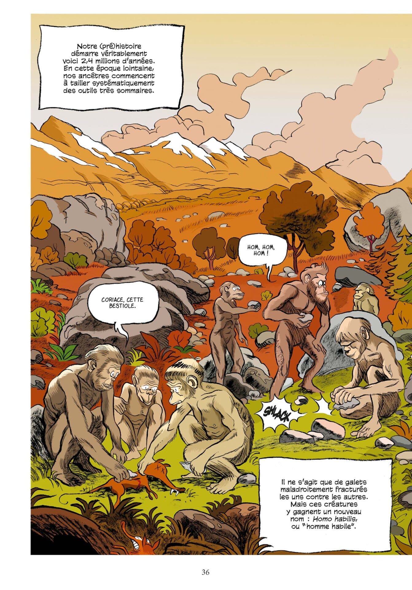 incroyable histoire préhistoire