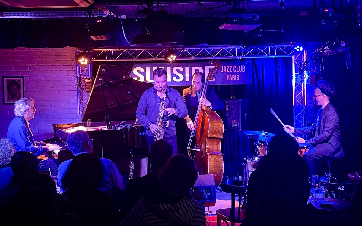 Jazz Memories Quartet - Hommage a Peter King Le Son de la Terre PARIS 05