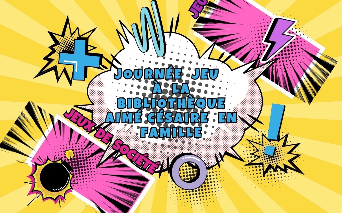 Journée jeu à la bibliothèque Aimé Césaire Bibliothèque Aimé Césaire Paris