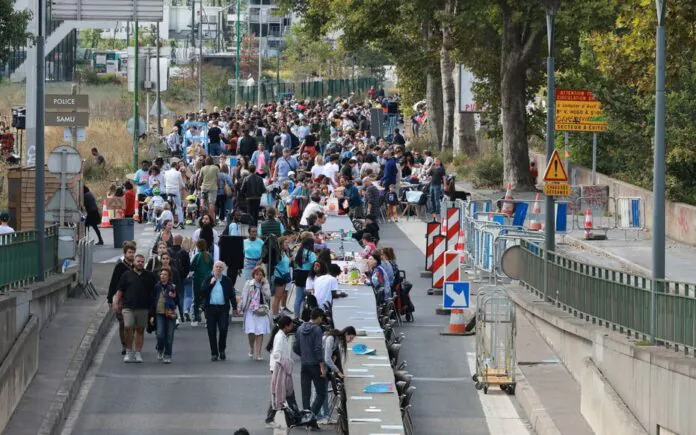 La plus grande table du monde 2022 Saint Denis