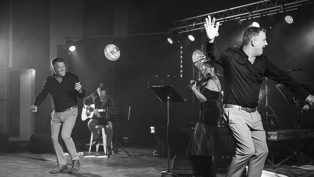 Les jumeaux en concert