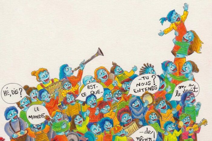 LES PETITS DIMANCHES #6 – LES CONCERTS JEUNE PUBLIC DE L’ÉTAGE / TAPIS ROUGE • LA KO-COMPAGNIE Esplanade Charles-de-Gaulle Rennes