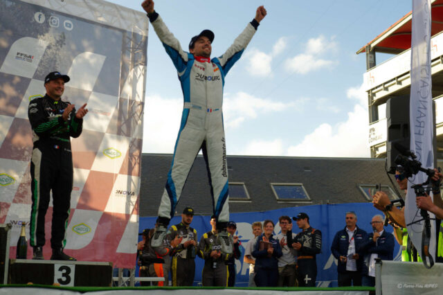 Rallycross Loheac 2025 Podium de la Division 4
