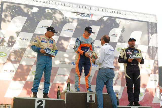 Rallycross Loheac 2025 Podium de la Division 4 Rallycross Loheac 2025 Podium de la Division 4