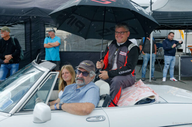 Rallycross de Loheac 2025 parade des pilotes le Vendredi 29 Aout 2025