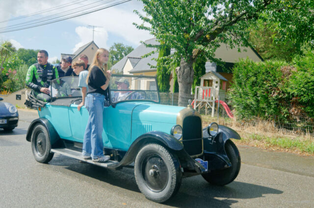 Rallycross de Loheac 2025 parade des pilotes le Vendredi 29 Aout 2025