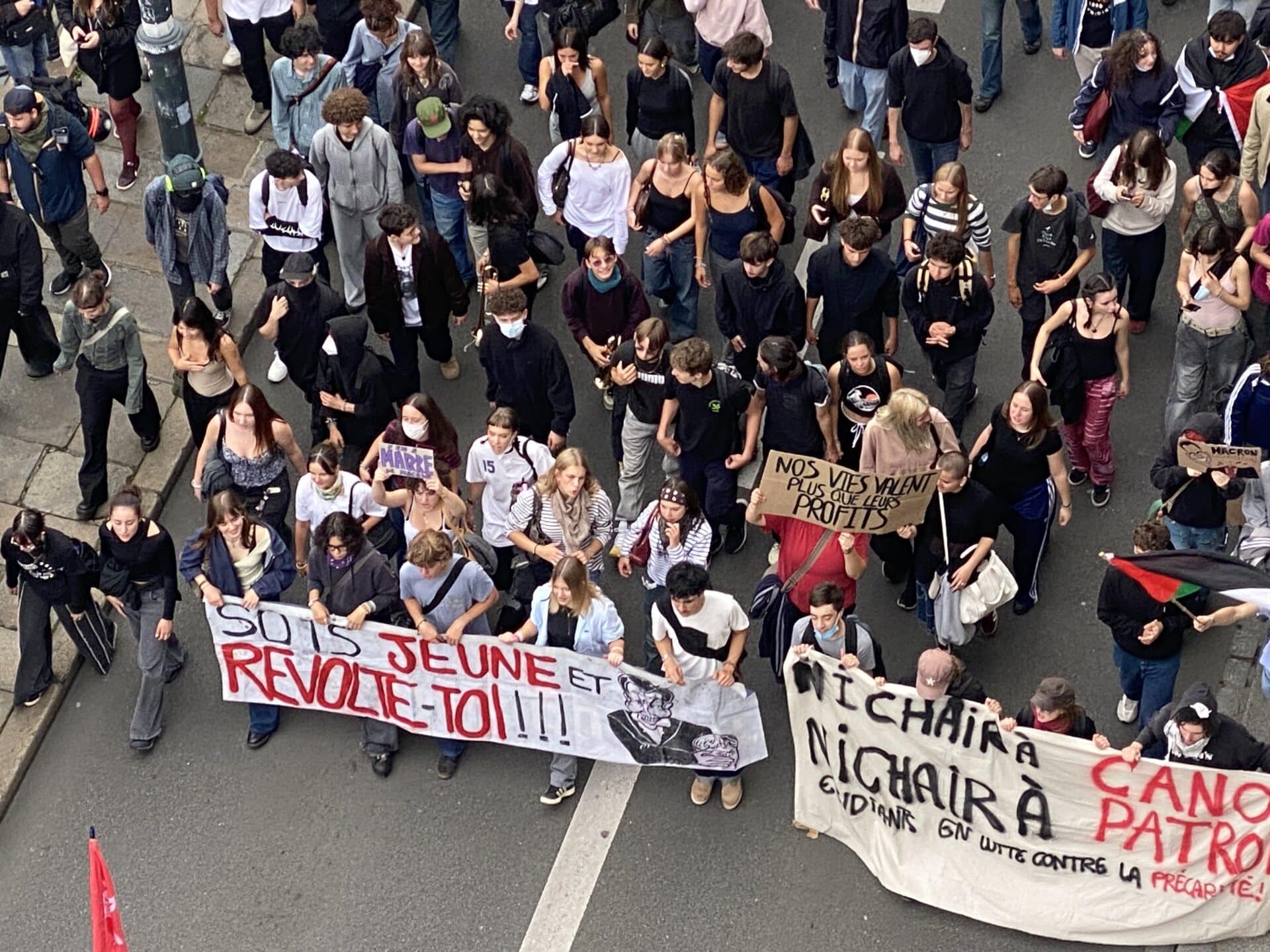 manifestation rennes etudiant