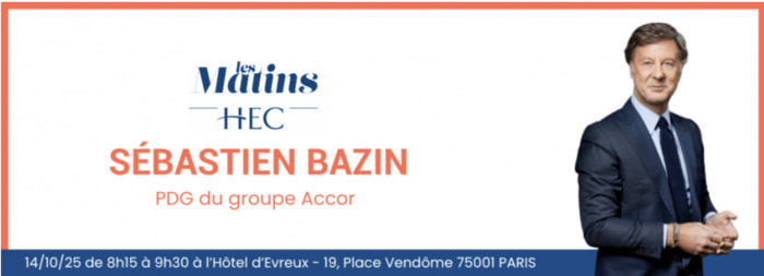 Matin HEC avec Sébastien Bazin