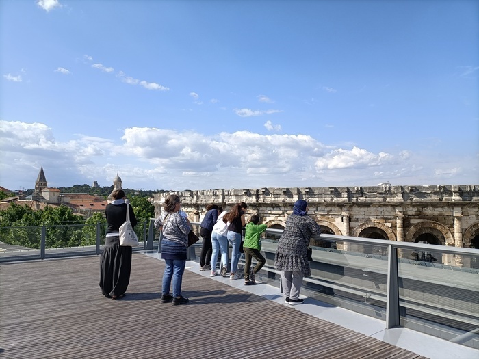 Mission croquis : patrimoine en vue ! Jardins de la Fontaine Nîmes