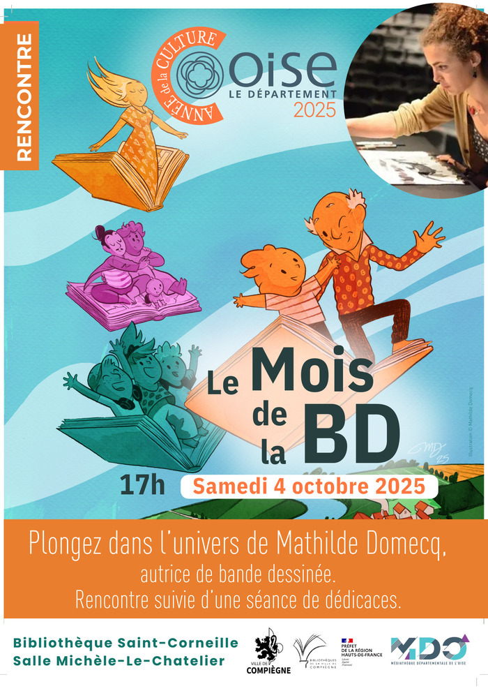 Mois de la BD Bibliothèque Saint-Corneille Compiègne