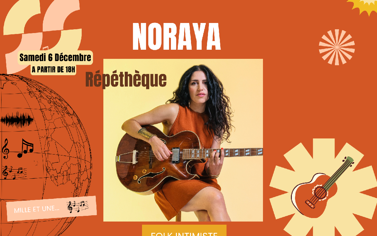NORAYA en concert Bibliothèque Rainer Maria Rilke Paris