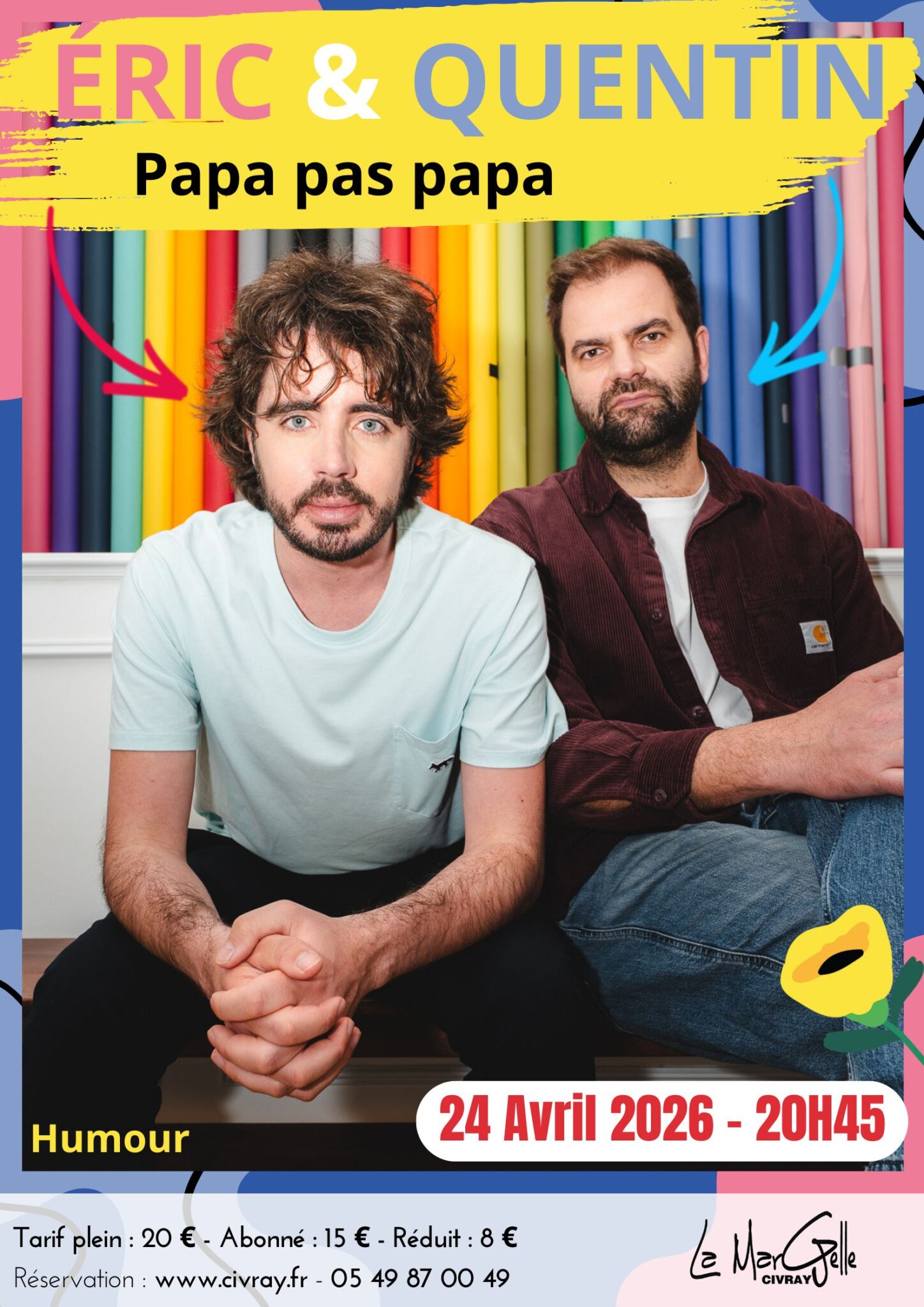 Papa pas papa de Eric et Quentin