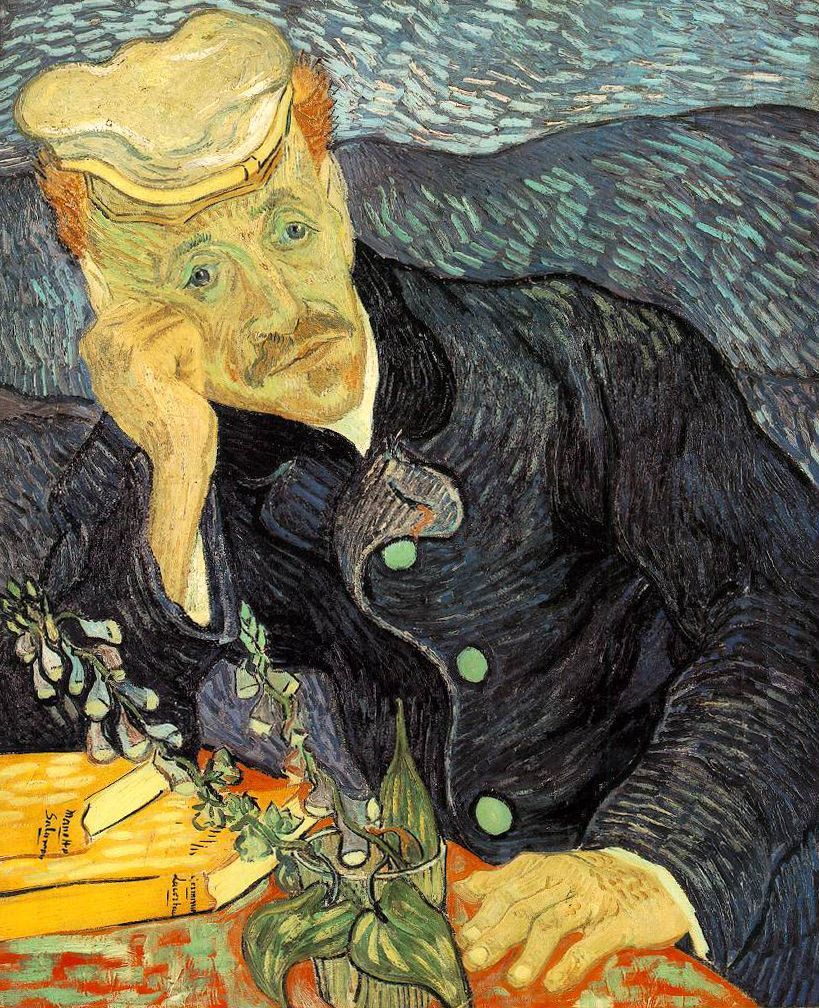 Portrait du docteur Paul Gachet par Vincent van Gogh