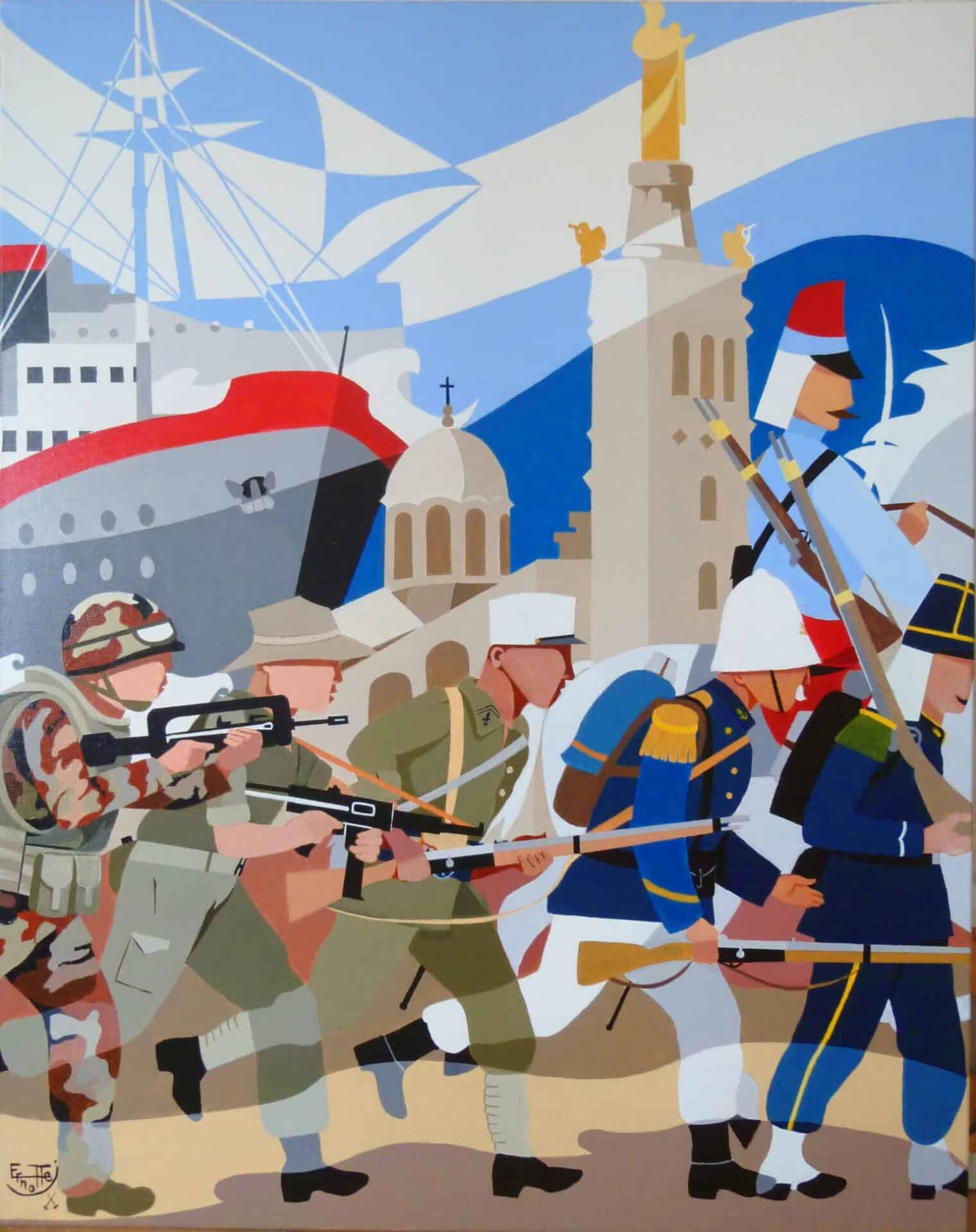 peintres de l'armée