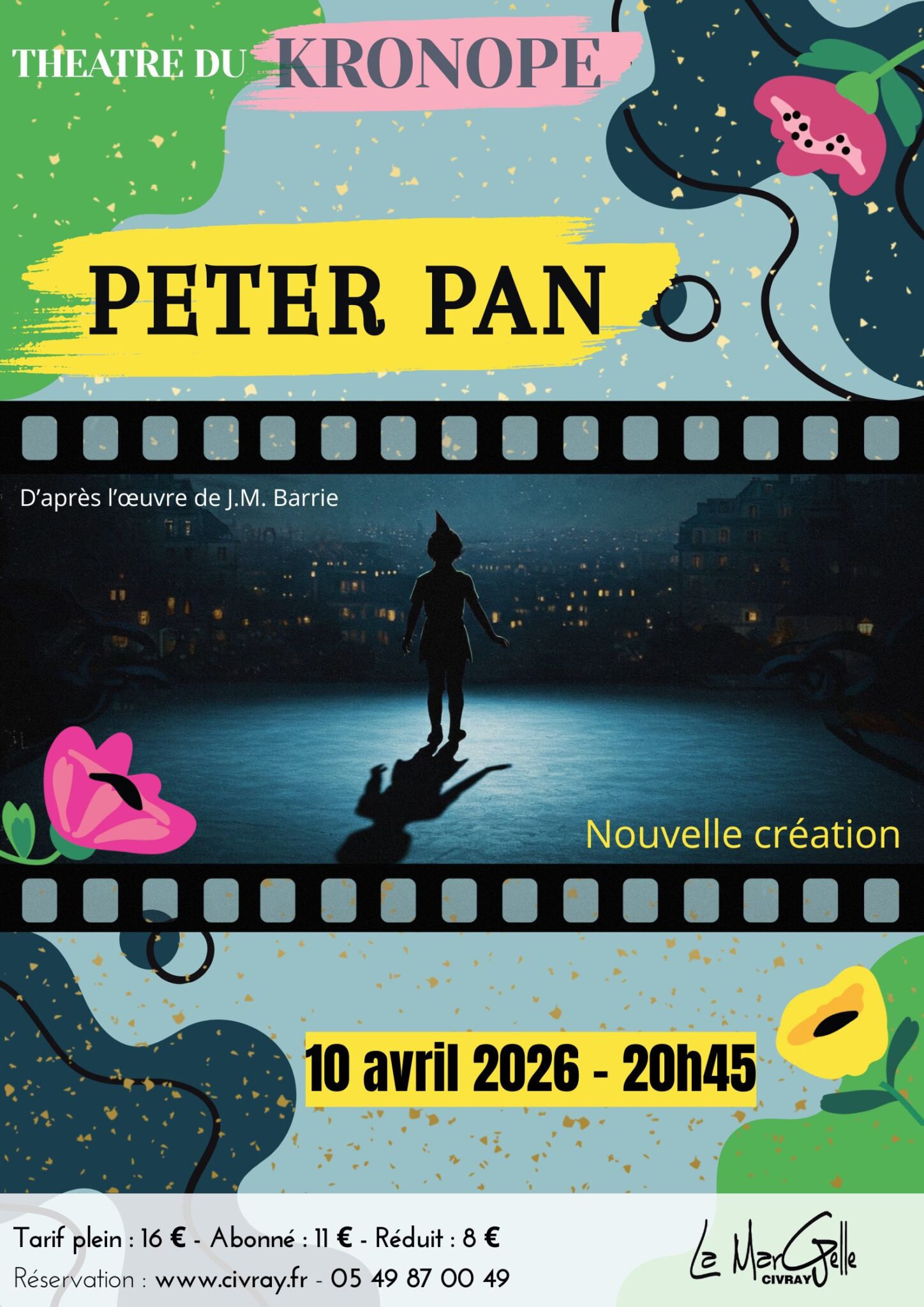 Peter Pan Théâtre du Kronope