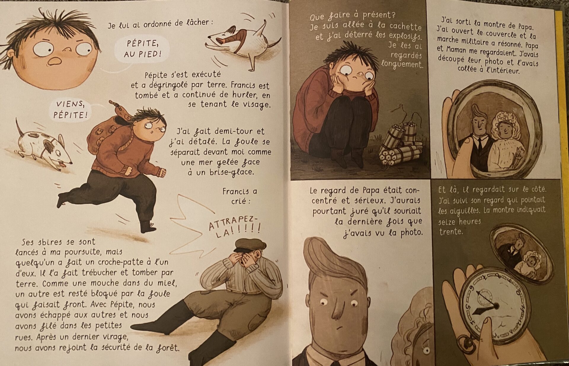 petite fille fusil resistante