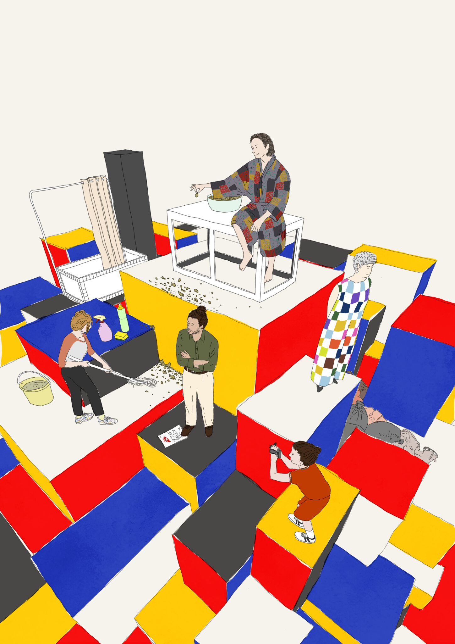 Pièces en plastique