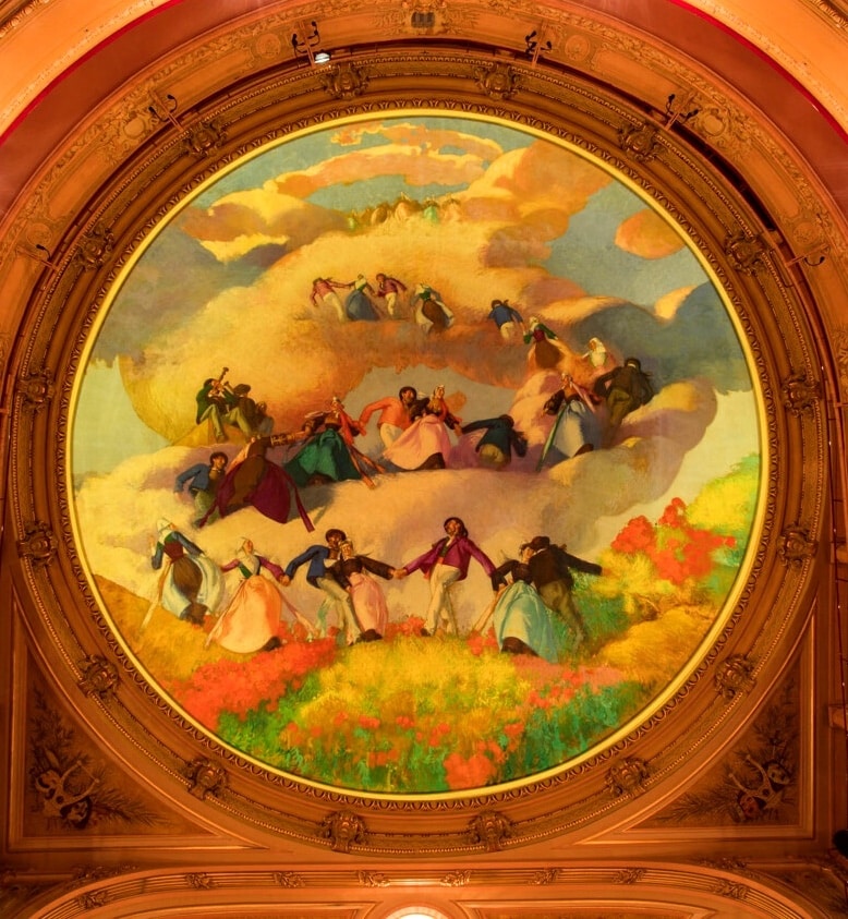 plafond opera rennes lemordant