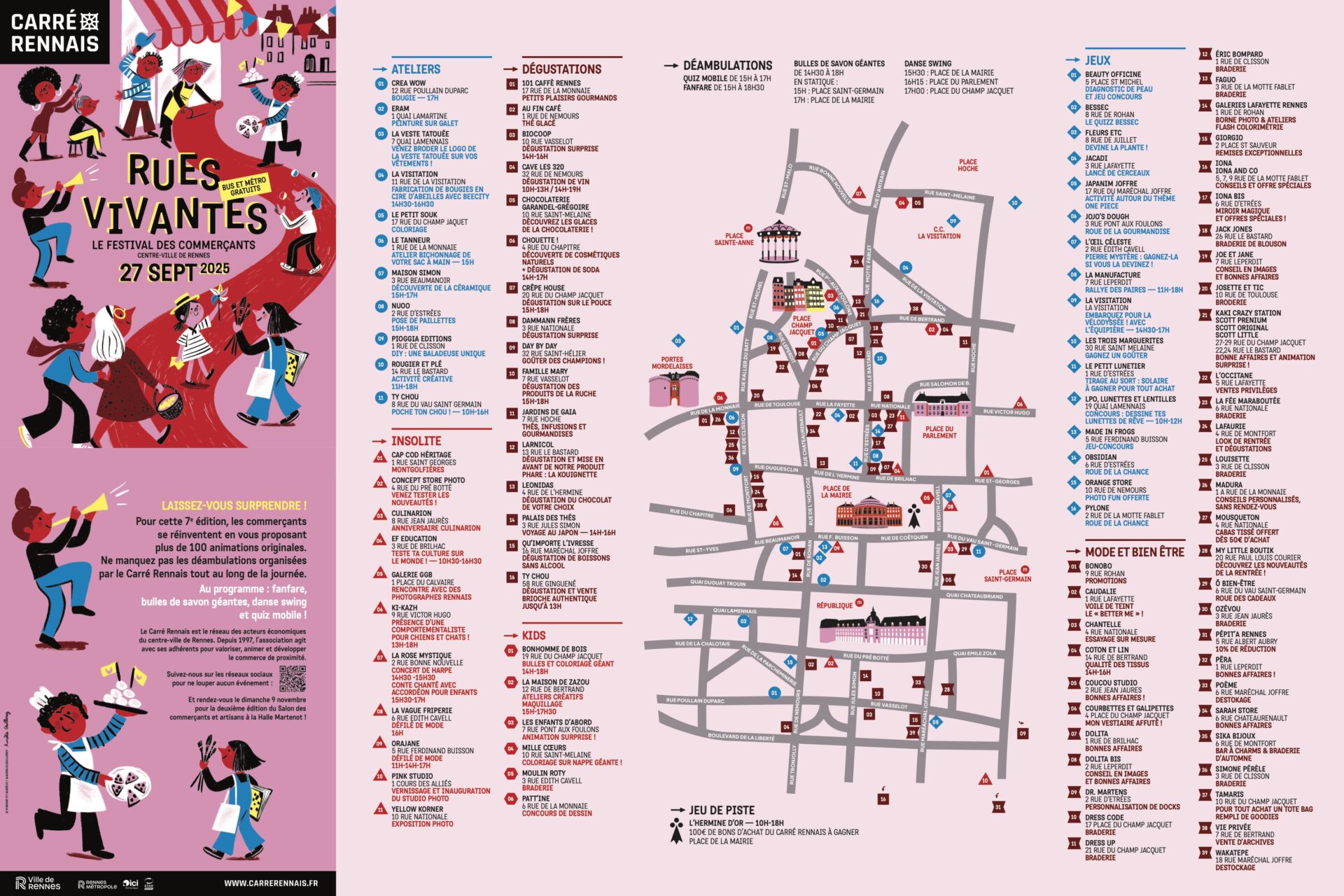 PROGRAMME RUES VIVANTES rennes