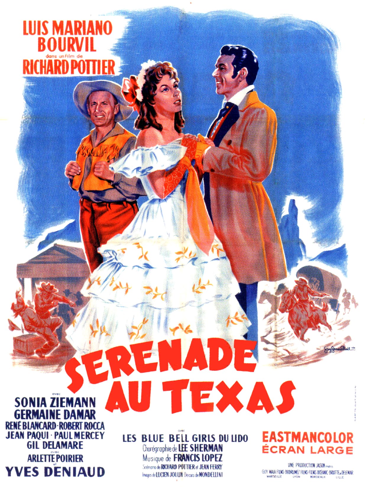 Projection du film Sérénade au texas