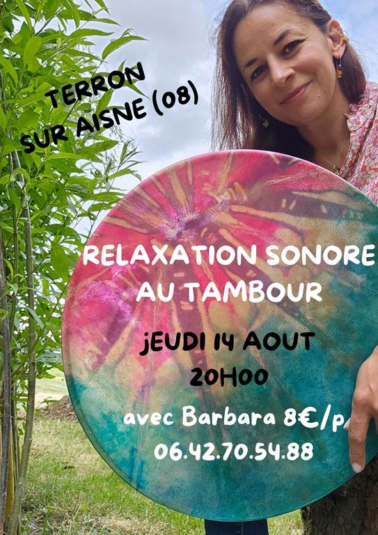 Relaxation sonore au tambour