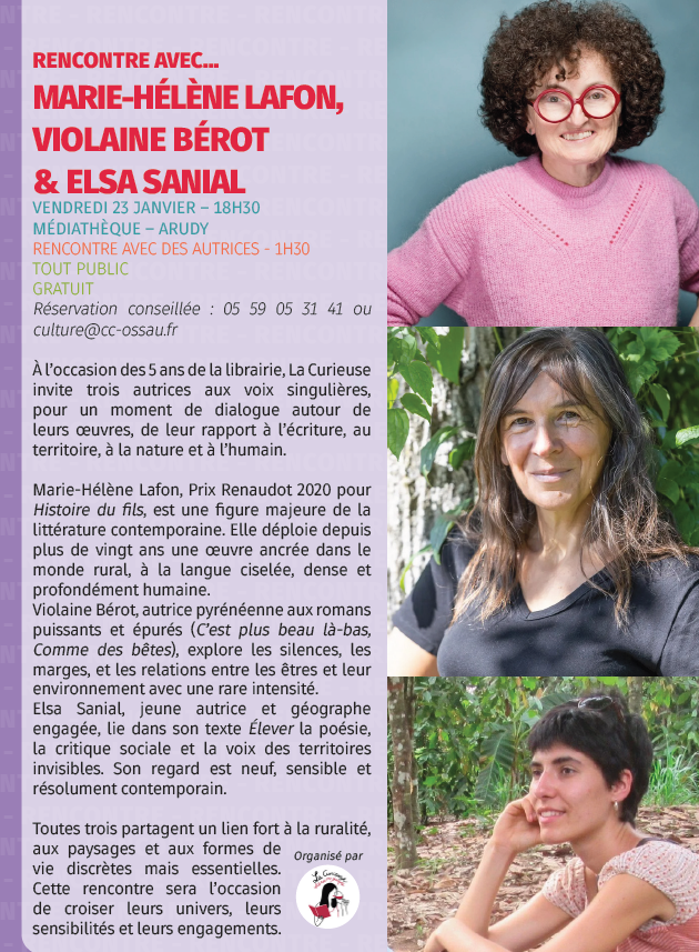 Rencontre avec... Marie-Hélène Lafon