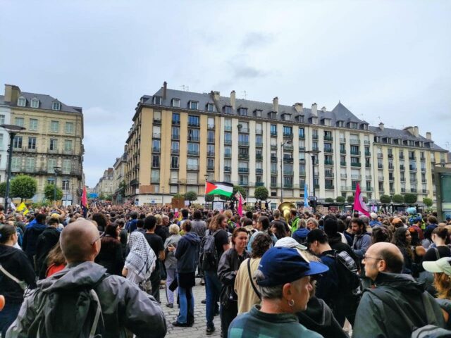 Rennes 10 septembre manif