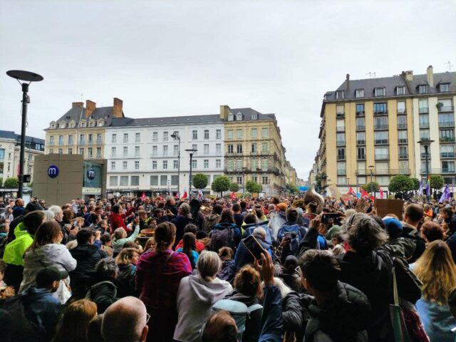 Rennes 10 septembre manif