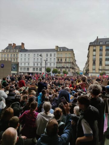 Rennes 10 septembre manif