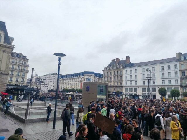 Rennes 10 septembre manif