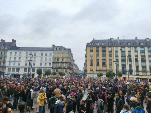 Rennes 10 septembre manif
